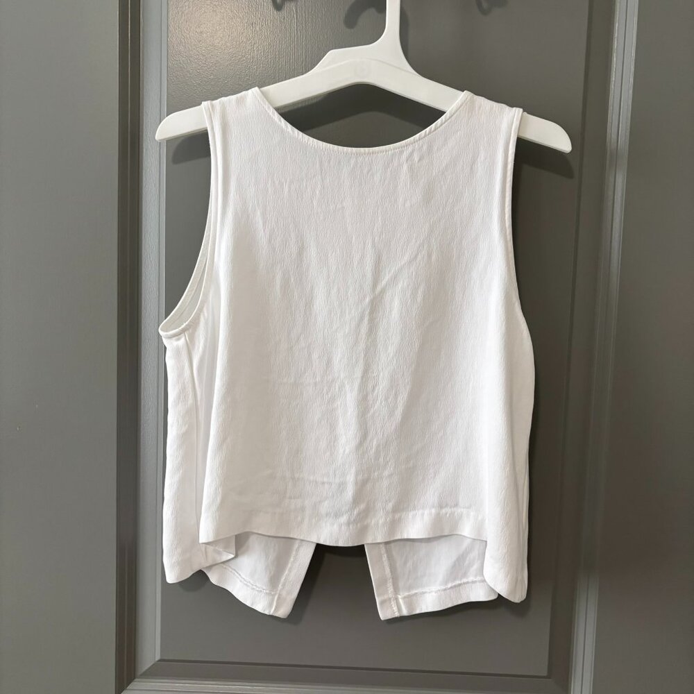 H&M Cropped Tank with Split Back Detail